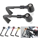 Anay, Schutz für Motorradlenkergriffe, universal, 22 mm, Proguard-System, für Bremshebel, Kupplungshebel und Hände, für Yama ha und Hon da.