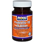 Now Foods Probiotic-10 25 Billion, 50 Vegetarische Kapseln