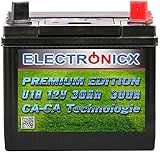 U1R 30Ah 300A Green Power Batterie Rasentraktor Aufsitzrasenmäher Gartengeräte Motorrad Starterbatterie 12V