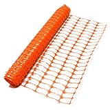 True Products b1003 C Standard-Schutznetz aus Kunststoff, Rolle, Orange, 4 kg 1 m x 50 m
