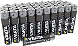 VARTA Power on Demand AAA Micro Batterien (geeignet für Computerzubehör, Smart Home Geräten oder Taschenlampen) 40er Pack