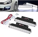 Motoeye K3 Tagfahrlicht LED mit Dimmfunktion Position Licht 20 LEDs 12 V E-Prüfzeichen