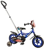 Kubbinga Jungen Yipeeh Power Fahrrad, blau, 10-Inch