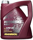 MANNOL 7812 Motorbike 4-Takt API SL, 4 Liter