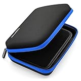 deleyCON Navi Tasche Navi Case Tasche für Navigationsgeräte - 6 Zoll & 6,2 Zoll (17x12x4,5cm) - Robust & Stoßsicher - 1 Innenfach - Blau