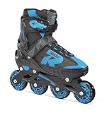 Roces Kinder Jokey 2.0 Boy Inliner, Black-Astro Blue, 34-37