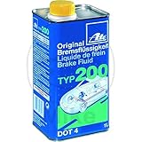 Bremsflüssigkeit Typ 200 - DOT 4 (1 L) von ATE (2360-0124)