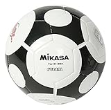 Mikasa fll111-wbk Indoor-Fußball Ball, schwarz/weiß, Offizielle Größe