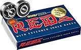 Bones Bearings Race Reds Kugellager, Silber, One Size