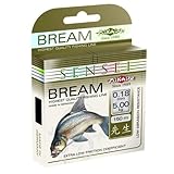Unbekannt Mikado Bream Angelschnur 0.16-0.30 NEU 4,2-10,95 kg Brasse Weißfisch Profi Schnur Premium, Stärke/Gewicht:0.26/8.75
