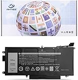 ANTIEE 7.6V 60Wh K5XWW Laptop Akku Compatible with Dell Latitude 5289 7389 7390 E5289 P29S001 P29S002 2-in-1 Series Notebook 6CYH6 71TG4 725KY J0PGR N18GG 7500mAh 4-Cell