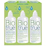 Bausch und Lomb Kontaktlinsenflüssigkeit - Biotrue All-in-One Kombilösung Kontaktlinsen weich 3 x 300 ml