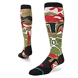Stance Herrensocken BOBA FETT SNOW Olive, Größe:L