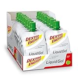 Liquid Energy Gel / 18 x 60ml Dextro Energy Liquid Gel Apfel / Energieriegel Alternative / Mit Traubenzucker / Ideal für Unterwegs / 100% Vegan