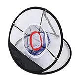 Golf Schlagnetz Trainingsnetz Set Trainingshilfe Faltbar für Golf Übung Training