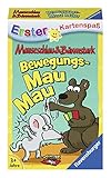 Ravensburger 20347 - Bewegungs Mau Mau, Mauseschlau & Bärenstark für Kinder, Kinderspiel für 2-4 Spieler, Kartenspiel ab 3 Jahren