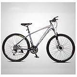 Unbekannt Mountain Bikes, 27-Gang 27,5 Zoll Große Reifen Mountain Trail Bike, Dual-Suspension Mountainbike, Alurahmen, Männer Frauen Fahrrad,Blau