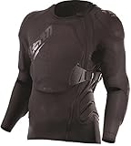 Leatt 5017180030 Unisex - Erwachsene Schutzjacke, Black, S/M 160-172 cm