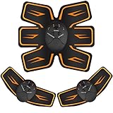 EGEYI EMS muskelstimulator Trainingsgerät,Smart Fitness-Gerät EMS Bauchmuskel Trainingsmaschine, Bauchgürtel Muskelaufbau ABS, Wireless Portable Bauch/Arm/Bein Trainer für Männer oder Frauen