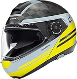 Klapphelm Schuberth C4 Pro Carbon Tempest Yellow schwarz gelb, 65 (XXXL)