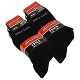 10 Paar Pierre Cardin Socken Herren Schwarz Baumwolle Business Herrensocken (43-46 Schwarz)