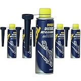 MANNOL 6 x 300ml 9980 Diesel Jet Cleaner/Diesel Einspritz System Reiniger Zusatz