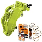 F2 Foliatec Bremssattellack Motorlack Toxic Green Grün für 4 Bremssattel + Reiniger