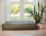 Artur Soja Hundebett BONO Schlafplatz Hundekissen Komfortmatratze Hundematte Größen: L-XXL (XXL - 85x150cm, 18 Khaki)