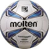 molten Futsal, Weiß/Blau/Silber, 4
