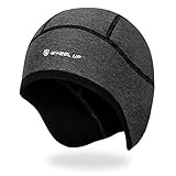 Fumoi Wintermütze, Winddichte Fahrrad Mütze Winter, Fahrrad Kappe | Helm-Unterziehmütze für Fahrradhelm Skihelm Kletterhelm | Sport Mütze für Radfahren Skifahren Laufen Outdoor