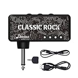 Donner Classic Rock Mini Verstärker Gitarren, AMP Kopfhörer Verstärker Pocket wiederaufladbar, Mini Gitarrenverstärker Kopfhörerverstärker Praxis