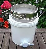 OBLLER 20 Liter Honigschleuder Hobbock Honig Bucket Filter FÜR Imkerei Honigeimer