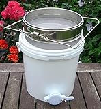 OBLLER 20 Liter Honigschleuder Hobbock Honig Bucket Filter FÜR Imkerei Honigeimer