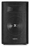 500W Skytec 25cm (10 Zoll) Passiv-Monitor Box Lautsprecher Flansch