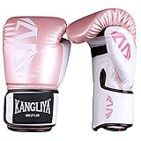 FitTrek Boxhandschuhe - Muay Thai, Boxsack, Kickboxen, Sparring, Sandsack, Fitnesstraining, Kampfsport Handschuhe - Punching Mitts Boxing Gloves für Männer Herren und Frauen Damen Kinder