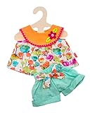 Heless 2455 Pfiffiges Puppen Sommeroutfit Jolie, Größe 35 - 45 cm