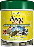 Tetra Pleco Tablets – Nährstoffreiches Hauptfutter für alle pflanzenfressenden Bodenfische (z.B. Welse), verschiedene Größen