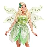 NET TOYS Riesen Feenflügel grün Schmetterlingsflügel 106 x 72 cm Elfenflügel Fee Flügel für Erwachsene Elfen Schmetterling Morgana