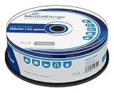 MediaRange MR503 BD-R Blu-ray Disc (25GB 4 x Speed, 25 Stück) 135 min.