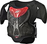 Alpinestars A-5 S Youth Body Armour Schwarz Rot Lxl