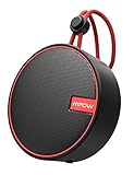 Mpow Q2 Dusche Lautsprecher V5.0, IPX7 Wasserdicht Bluetooth Lautsprecher, Tragbare Bluetooth Lautsprecher mit HiFi Audio, 18h Spielzeit, Unterstützung TF Karte und Freisprechfunktion