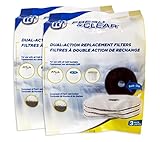 Catit Ersatz-Reinigungfilter 3er-Pack für 2L Trinkbrunnen 50053, 50057 (2 Packs)