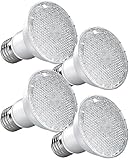 Lunartec Pflanzenstrahler: LED-Pflanzenlampe für E27 Fassungen, mit 168 LEDs, 105 Lumen, 4er-Set (LED-Pflanzenlampe E27 (rot & blau))