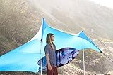 Neso Zelte Grande Beach Zelt, 2,1 m hoch, 2,8 m (9 ft) x 2,8 m (9 ft), Verstärkte Ecken und Kühlfach(Teal)