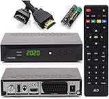 [ Test GUT *] Anadol HD 222 Pro - PVR Aufnahmefunktion, Timeshift, - UNICABLE - Digital HDTV Sat-Receiver für Satellitenfernseher - Astra & Hotbird vorinstalliert - HDMI SCART USB DVB-S/S2