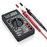 CSL - Digital Multimeter - Messgerät Spannungsmesser Stromprüfer Widerstand Strommessgerät - Akustische Durchgangsprüfung und Diodentests
