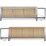 BAUER - Schiebetor Hoftor Bausatz H=140, B=460, Freitragend