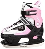 HUDORA Kinder Schlittschuhe Set HD 2010 rosa, Gr. 32-35 - Eislaufschuhe - 43028