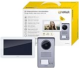 Vimar K40915 Türsprechanlage mit Touchscreen, Einfamilien-Türsprechanlage mit Mehrfachstecker, Grau