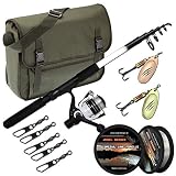 Angel-Berger Angelset Forelle mit Tasche und Zubehör